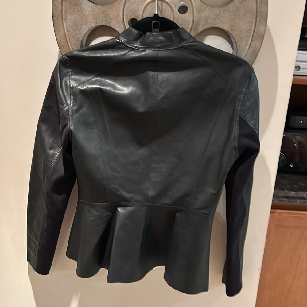 Reversible, leather jacket - Picture 5 of 5